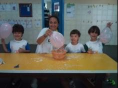 Oficina de decoração pascoalina no 1º ano A
