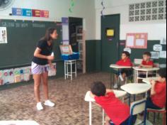 Oficina de decoração pascoalina no 1º ano A