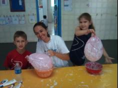 Oficina de decoração pascoalina no 1º ano A